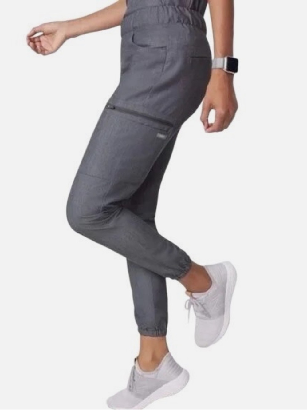 FIGS Women's Lima Scrub Pants in Graphite